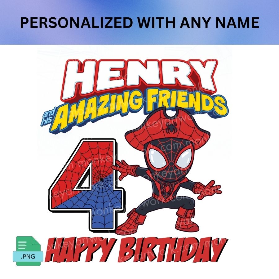 Personalized with any name Miles Morales Spider-Man Pirate, Birthday Shirt Miles Morales Pirate