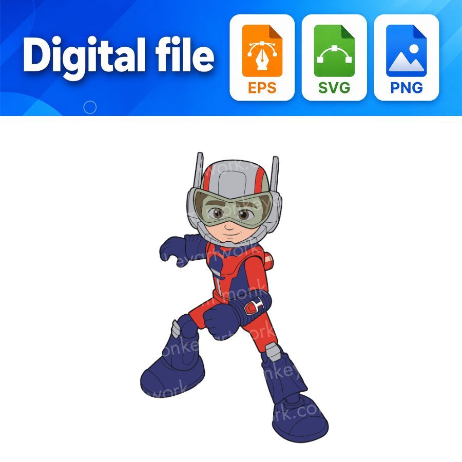Ant-Man Spidey and His Amazing Friends SVG/ EPS/ PNG Digital download